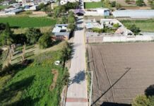 Inaugura Ariadna Ayala obras viales en Santo Domingo Atoyatempan