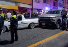 Conductor ebrio provoca persecución y accidente en Tecamachalco