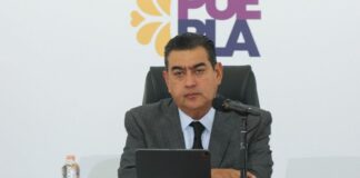 Sergio Salomón condena asesinato de policías en Atlixco