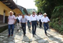 Sergio Salomón destaca obras de progreso y bienestar en Puebla
