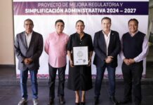 Lupita Cuautle presenta Proyecto Mejora Regulatoria y Simplificación Administrativa