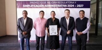 Lupita Cuautle presenta Proyecto Mejora Regulatoria y Simplificación Administrativa