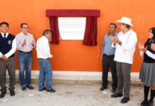 Sergio Salomón inaugura aula didáctica en Atoyatempan