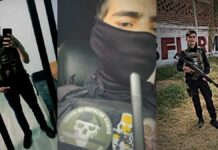 Captan a edil suplente de Zacatecas con armas y símbolos del CJNG