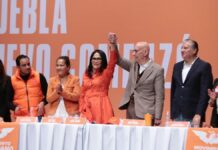 Fedrha Suriano rinde protesta como dirigente de MC en Puebla