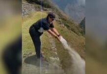 Critican a mujer por arrojar cenizas de un fallecido en Machu Picchu