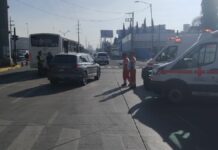 Dos percances viales involucran unidades de RUTA