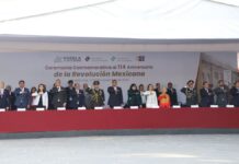 Pepe Chedraui encabeza ceremonia del 114 Aniversario de la Revolución Mexicana