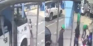 Captan atropello de madre y sus hijas en bulevar Xonacatepec