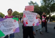 Marchan en Puebla por la eliminación de la violencia contra la mujer