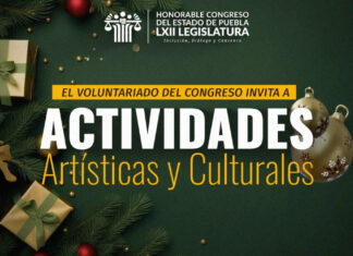 Congreso de Puebla invita a actividades culturales