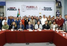 Armenta pide a delegados mantener la gobernabilidad y seguridad de Puebla