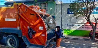 Ajustan recolección de basura en Puebla por Año Nuevo