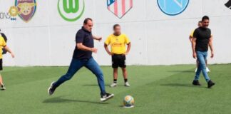 Cuauhtémoc Blanco y Claudio Suárez ‘echan reta’ con presos en CDMX