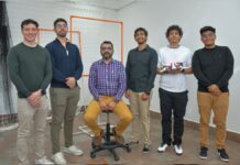 Estudiantes UDLAP suben a pódium en la carrera de drones del INAOE