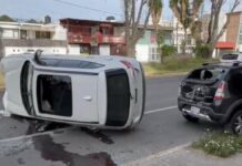 Choque en Jardines de San Manuel deja un herido