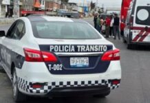 Autobús arrolla a motociclista en la Puebla-Tehuacán