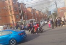 Ocurre incendio en Infonavit Mateo de Regil
