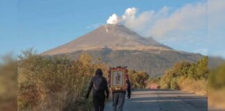 Peregrinos regresan de la Basílica de Guadalupe