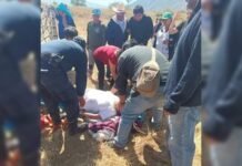 Peregrinos de San Salvador el Seco sufren percance vial rumbo a Oaxaca
