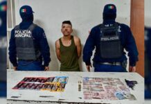 Policías detienen a presunto asaltante en Cuautlancingo