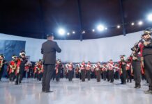 Abandera Gobierno de Puebla a jóvenes de “All Star Marching Band”