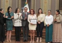Entrega Congreso del Estado Medalla “Ángeles Espinosa Yglesias”
