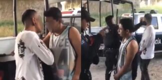 “Bésense o los mato”: Policía de Guanajuato humilla a dos detenidos