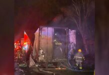 Cierran la Puebla-Orizaba por incendio de caja seca; no hay heridos