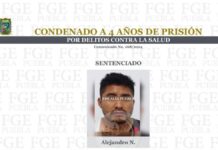 Lo sentencian a 4 años de prisión por delitos contra la salud