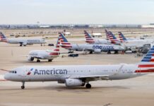 American Airlines suspende todos sus vuelos en EU