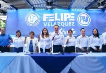 Felipe Velázquez y Rocío Sánchez presentan propuestas para una nueva etapa del PAN
