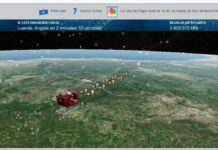 Sigue aquí el recorrido de Santa Claus en tiempo real