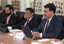 Comparece Javier Aquino Limón ante Comisión del Congreso