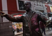 Registran 18 estatuas dañadas en Puebla capital