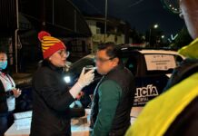 Implementa SSC Operativo Alcoholímetro en Puebla