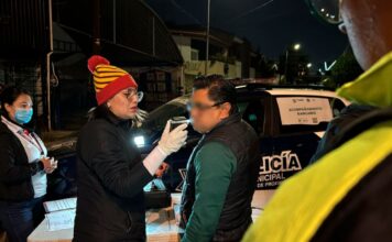 Implementa SSC Operativo Alcoholímetro en Puebla