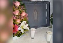 Se aparece Virgen de Guadalupe en un comal en Ahuazotepec