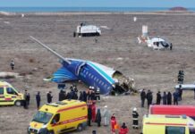 Rusia se disculpa por caída del avión en Kazajistán