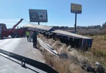 Abren circulación en Periférico Ecológico tras 10 horas de cierre por volcadura