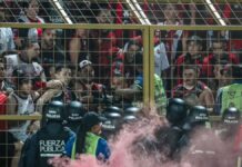 Final de Liga de Costa Rica acaba en pelea campal