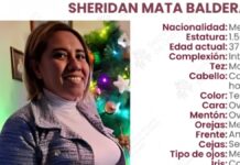 Continúan trabajos de búsqueda de la activista Sheridan Mata Balderas