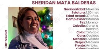 Continúan trabajos de búsqueda de la activista Sheridan Mata Balderas