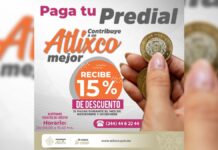 Descuento del predial en Atlixco llega a sus últimos días