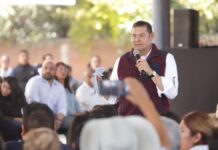 Armenta anuncia programa de Dignificación de Baños en escuelas