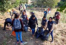 San Pedro Cholula realiza jornada de limpieza en el Cerro Zapotecas