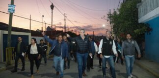 Pepe Chedraui moderniza luminarias en Santa María Guadalupe Tecola