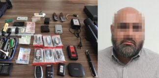 Detienen a hombre con lanzagranadas y droga en Puebla