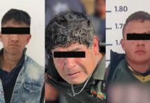 Detienen a tres presuntos ladrones en San Andrés Cholula