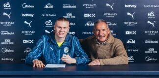 Erling Haaland renueva con Manchester City hasta 2034